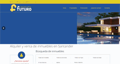 Desktop Screenshot of futuroinmobiliaria.com
